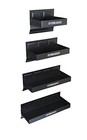  Non-marring Magnetic Tool parts Storage Trays For Rolling 4-piece Set