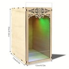 Book Nook Kit  Blank Booknook Wooden Diorama  Simple Single Bookend Plain