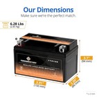 Ytz10s-bs High Performance - Maintenance Free - Sealed Agm Motorcycle Battery