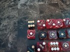 Lot Of 45 Vintage Collectible Casino Mixed Dice