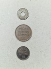 Palestine British Mandate Coins Lot 1 2 5 Mils Year 1927