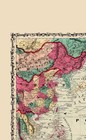 Historic Map - East Indies China Australia Oceanica - Johnson 1860 - 23 X 37