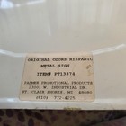 Nos Coors Banquet Beer Tin Sign Tan Original Como Tu Y Tus Amigos Aztec Look Sun