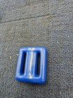  qty 2  Sclw-bl-02 Dive Lead Weights Vinyl Coated For Scuba Blue 2 3lbs