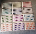 Indonesia President Sukarno -sets-20 Val In Blocks Of 32 Mnh