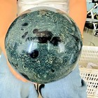 14 52lb Top   natural Kapapa Stone Crystal Sphere Polishing And Healing