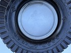 Vintage Goodyear Custom Super Cross Rib Hi Miler Tire Ashtray W  Glass Insert