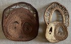 Two Papua New Guinea Sepik River Abelam Yam Harvest Masks