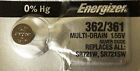 Energizer 362 361 Sr721sw Sr721w Watch Batteries  10 Piece  New Authorize Seller