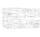 Crown F3a Pattern Ship 61  Wingspan Rc Model Airplane Printed Plans  templates