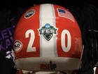 Custom Utrgv Vaqueros Football Helmet