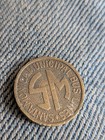 Old Vintage - Santa Monica Municipal Bus Lines  - Token - Ca 