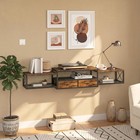 55  Floating Tv Stand  Modern Entertainment Center  Wall-mounted Media Console