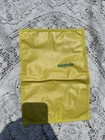 Vintage Vinyl Reebok Bag Yellow Makeup Toiletries Travel Storage