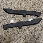 Training Navy Seal Knife Trainer Team Pair Polypropylene Knives Martial Arts