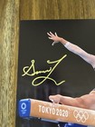 Suni Lee Signed 8x10 Photo Gymnast Usa Star Proof Rare Beckett Certified