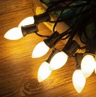 12pc White Night Light Bulbs Replacement 4 Watt C7 Base 120v
