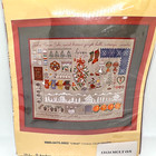 New Royal Paris L hiver Winter Christmas Cross Stitch Sampler Kit 2005