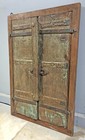 Antique Wooden Wall D  cor Window Panel Frame Original Old Hand Crafted