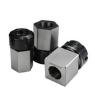Collet Block Er25 Er32 Er40 Lathe Chuck Block Holder For Cnc Square Hex Collet