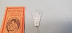 Vintage Germany Needle Threader Women Bust Aluminum Sewing In Paper