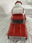 Vintage 1965 Buddy L Pressed Steel Red Cement Mixer Truck
