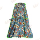 Vintage Anii Women s Small 100  Cotton Sunflower Skirt Hippy Boho Spring