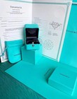 Tiffany   Co Engagement Ring Box   Outer Box   Pouch   Certificate   Folder  bag