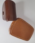 Kodak Vtg Leather Camera Lens Case And Associated Zipper Equipment Case 1950s   60