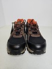 New Wolverine Men Rush Esd Safety Toe Work Boot Shoes Size 9 Brown black