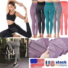 Full Length High Waisted Yoga Pants For Women Leggings Fitness Sports Butt Lift