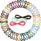 50 Yards 45 Bundles Suede String For Jewelry Making 2 6mm X 1m Multicolor Faux L