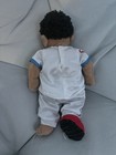 Vintage Ty Beanie Kids Rascal In Baseball Outfit - No Tag  Missing Some Extras