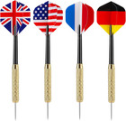 12pcs Steel Tip Darts Set  18 Grams Professional Metal Darts  Metal Tip Darts Wi