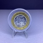 New York New York 10 Dollar Gaming Token  999 Silver Center las Vegas 