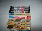 Lot Of Vtg Scripto Long Leads  046   Thin  036 For Mechanical Pencil Most Black