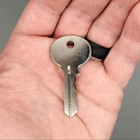 1x Ilco 1071   W1 Padlock Key Blank Wilson Bohannon 21a Nickel Plated Nos