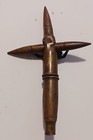 Vtg Old Rare Ww1 Wwi French Trench Art Cross Crucifix  1917 5in X 3in