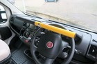 Milenco Commercial High Security Yellow Steering Wheel Lock Motorhome Van 0512