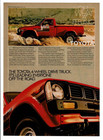 1980 Vintage Print Ad The Toyota 4-wheel Drive Truck It s Leading Everyone Off