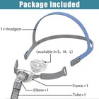Nasal Pillow Supplies - Includes 3 Packs Nasal Mask Nose Pillows Small  Medium 