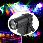 8pcs Rgbw Pin Spot Light Led Beam Stage Light Dmx Show Party Disco Dj Lighting