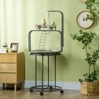 Parrot Stand Large Bird Perch Stand With Toy Hook   3 Ladders