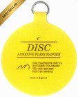 Invisible Disc Adhesive Plate Hanger Set 4 Inch 4 Pack Wall Display Mount Kit