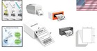 Self-adhesive 4x6 Thermal Labels - 100 Pack  Compatible With Major Printers