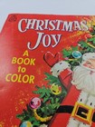 Vintage Christmas Joy A Book To Color Coloring Book 80  Pages Rand Mcnally Clean