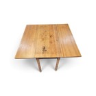 Vintage Solid Wood Drop Leaf Table Turned Spindle Legs - Local Pickup Only