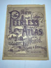 1898 Africa Map  W highlighted European Possessions   Protectorates See Descrip