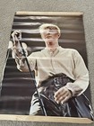 David Bowie Lets Dance Poster Vintage Original 1980 Rare 24x36 Scotland 0724