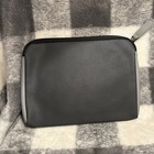 Tumi For Delta Airline Soft Black gray Case Amenity Toiletry Travel Bag